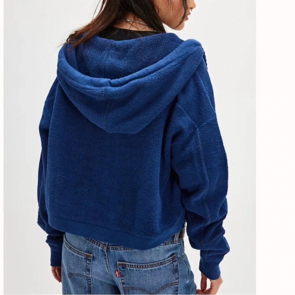 Free People So Lush Sweatshirt- Size XL - Picture 3 of 9